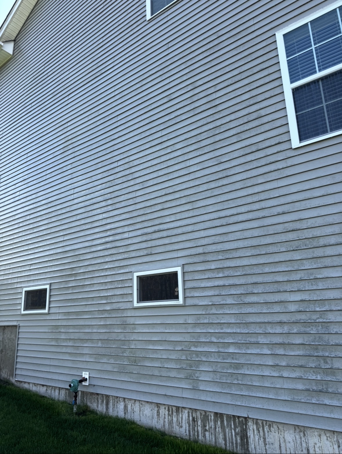 House wash before