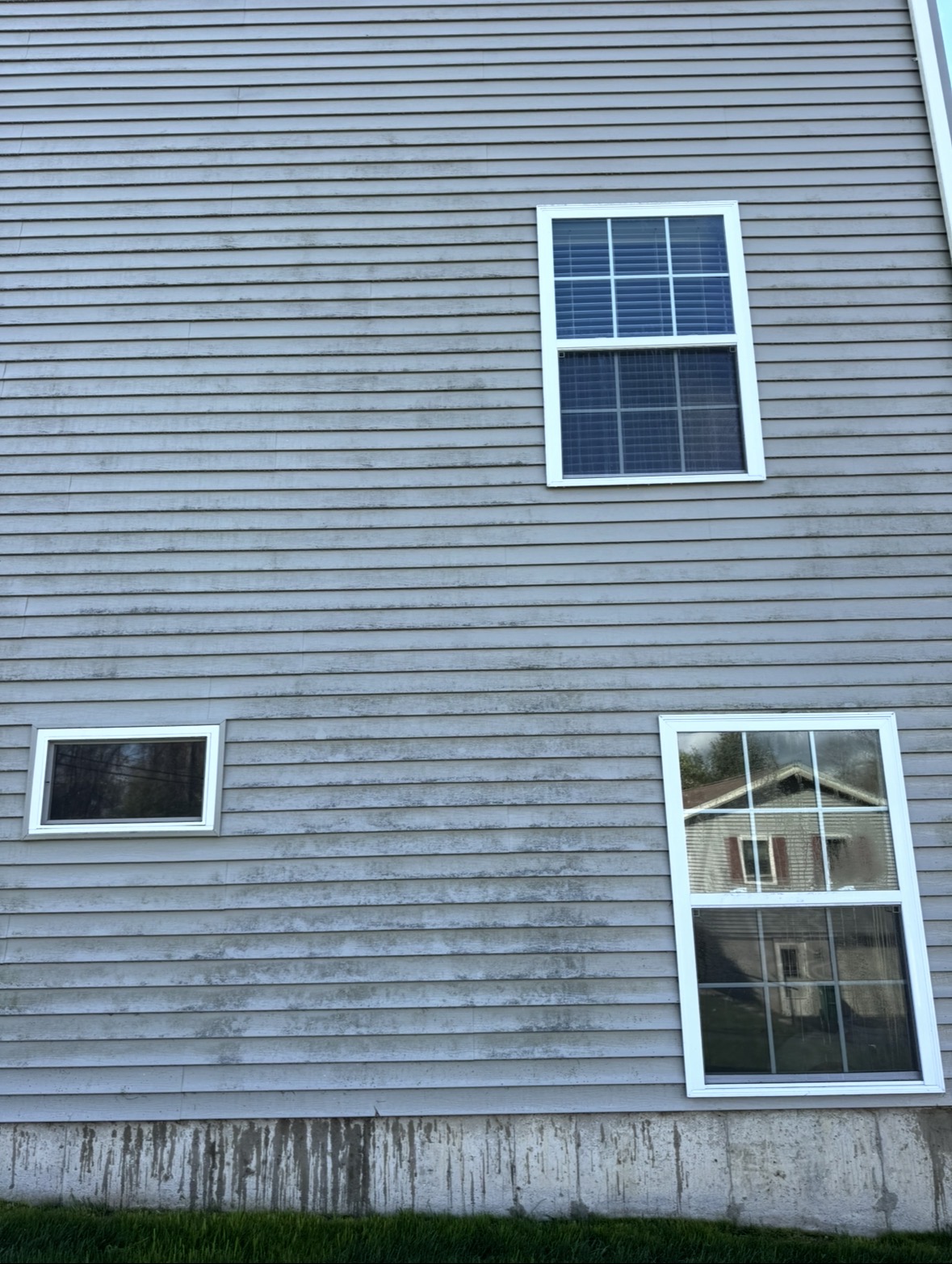 House wash before